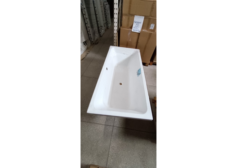 Ванна акриловая прямоугольная VILLEROY&BOCH TARGA STYLE 170/75 см UBA170FRA2V-01 (Небольшой скол – потертость на углу)