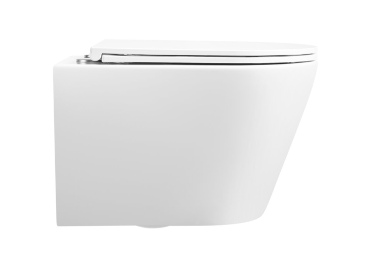 Унітаз підвісний VENTA EDGE Rimless безободковий із сидінням дюропласт soft-close 112457