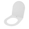  Сидіння для унітазу VENTA FLIGHT FT, EDGE FR з матеріалу Duroplast, антибактеріальне, Soft Close 110987