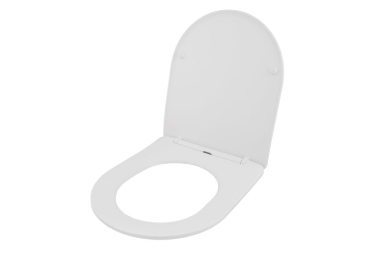  Сидіння для унітазу VENTA FLIGHT FT, EDGE FR з матеріалу Duroplast, антибактеріальне, Soft Close 110987