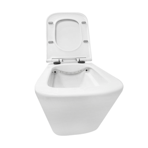 Сидіння для унітазу VENTA Flow з матеріалу Duroplast, антибактеріальне, Soft Close 112459