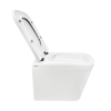 Сиденье для унитаза VENTA Flow из материала Duroplast, антибактериальное, Soft Close 112459