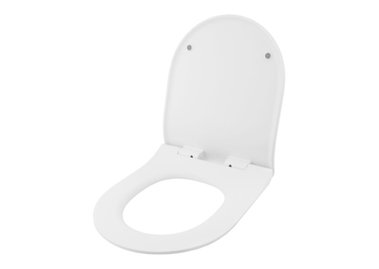 Сиденье для унитаза VENTA FOKUS, FLIGHT из материала Duroplast, антибактериальное, Soft Close 107623