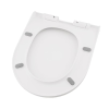 Сиденье для унитаза VENTA FOKUS, FLIGHT из материала Duroplast, антибактериальное, Soft Close 107623