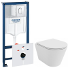 Комплект: Інсталяційна система GROHE Rapid SL 4в1 з клавішею Arena Cosmopolitan, 38929000 + Унітаз підвісний VENTA FOKUS Tornado 3.0 безободковий з дюропластом soft-close 92868