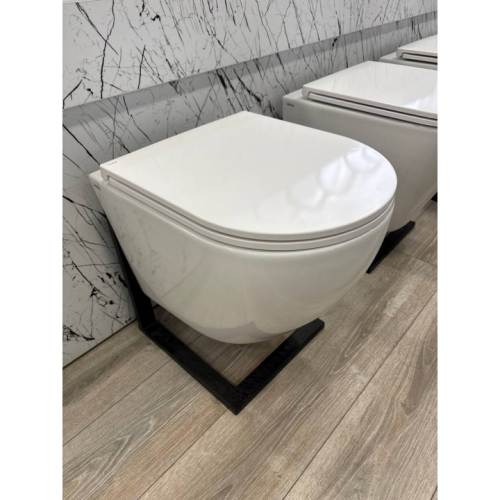 Комплект: Інсталяційна система GROHE Rapid SL 4в1 з клавішею Arena Cosmopolitan, 38929000 + Унітаз підвісний VENTA FOKUS Tornado 3.0 безободковий з дюропластом soft-close 92868