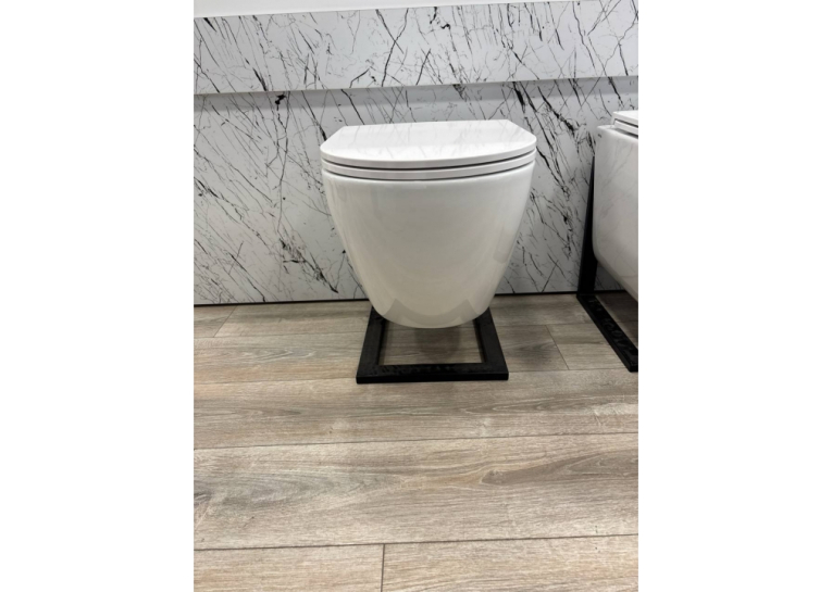 Комплект: Інсталяційна система GROHE Rapid SL 4в1 з клавішею Arena Cosmopolitan, 38929000 + Унітаз підвісний VENTA FOKUS Tornado 3.0 безободковий з дюропластом soft-close 92868