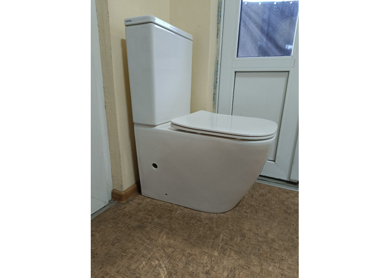 Унітаз компакт VENTA List FT Tornado із сидінням дюропласт soft-close, 110991