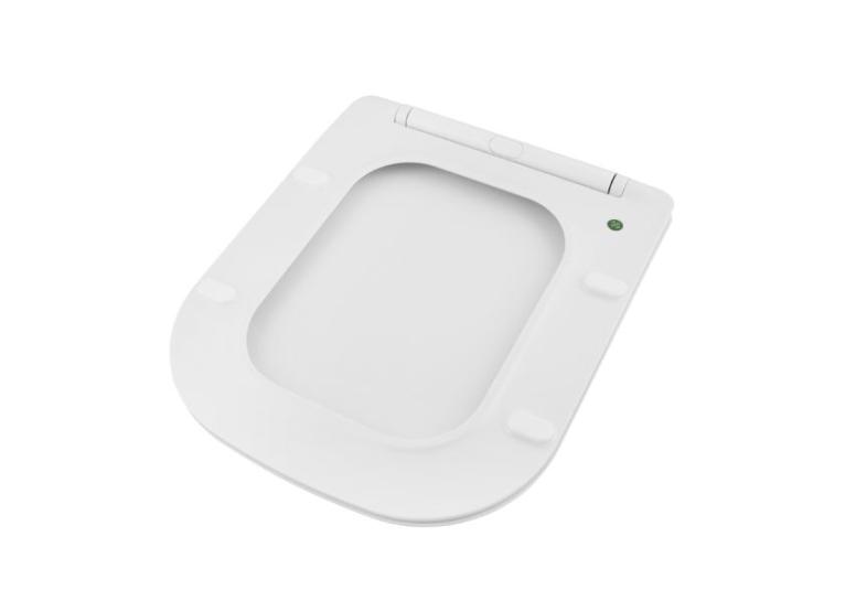 Сиденье для унитаза VENTA List из материала Duroplast, антибактериальное, Soft Close 112678