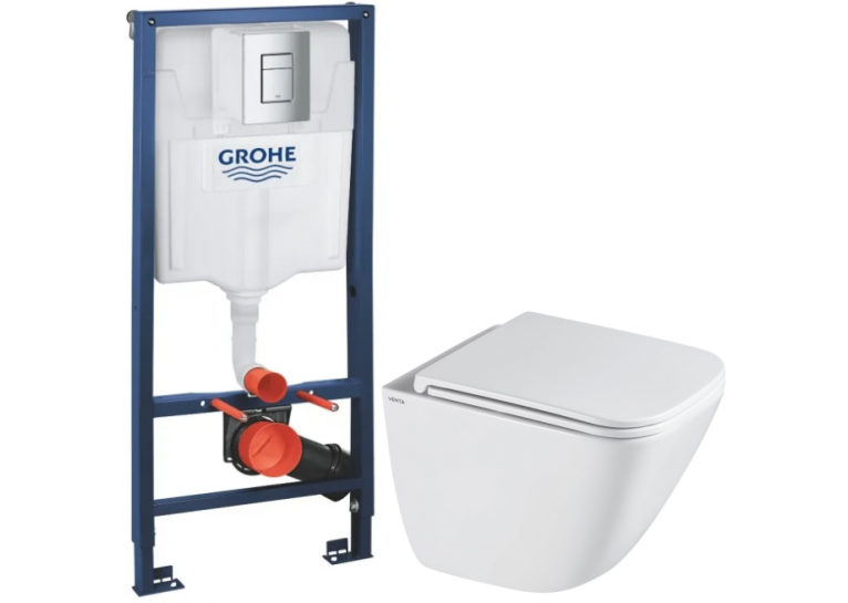 Инсталляционная система Grohe Rapid SL 38772001 c унитазом VENTA LIST Tornado 3.0 94362 
