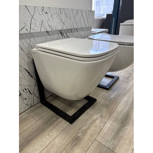 Унітаз підвісний VENTA POST Tornado 3.0 безободковий з дюропластом soft-close 94361