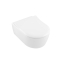 Унитаз подвесной Villeroy & Boch AVENTO Rimless 53 см + сиденье 9M87S101 (5656RSR1) Ceramic Plus