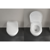 Унітаз підвісний Villeroy & Boch AVENTO Rimless 53 см + сидіння 9M87S101 (5656RSR1) Ceramic Plus