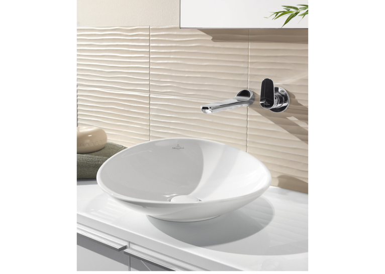 Умывальник VILLEROY & BOCH My Nature d-45 см, белый Ceramic Plus 411045R1