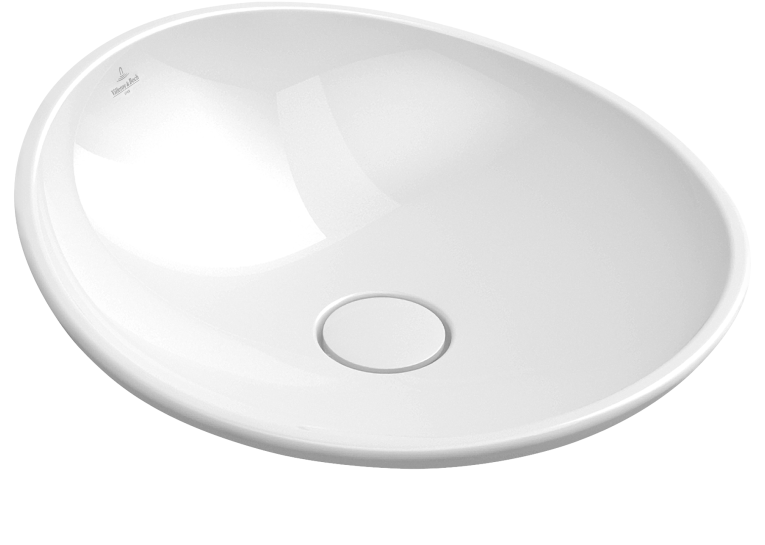 Умивальник VILLEROY & BOCH My Nature d-45 см, білий Ceramic Plus 411045R1