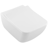  ᐉ Унітаз підвісний Villeroy & Boch VENTICELLO 4611R001 + Сидіння Villeroy & Boch VENTICELLO SlimSeat 9M79S101 ( 4611RS01 )