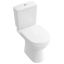 Унітаз для підлоги VILLEROY&BOCH O.Novo 5661T301 DUO з кришкою soft close 5661T301