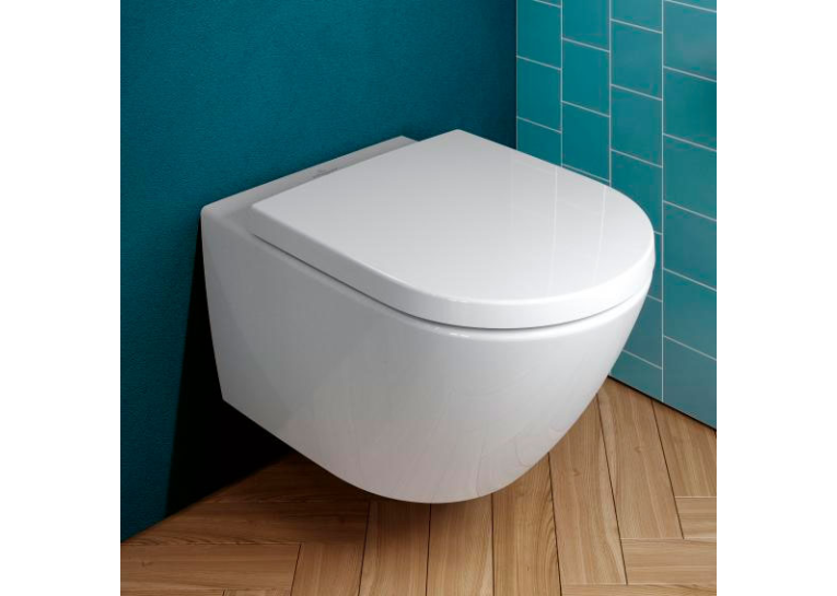 Унітаз підвісний Villeroy & Boch Subway 3.0 з сидінням Soft Close 4670TS01
