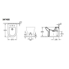 Биде VILLEROY&BOCH OMNIA ARCHITEKTURA 54740001
