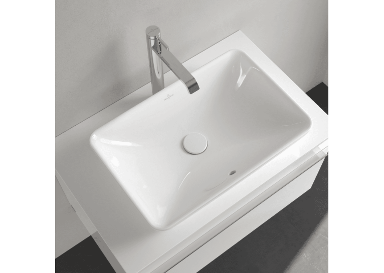 Умивальник на стільницю прямокутний VILLEROY & BOCH Venticello 55х36 см 41135501