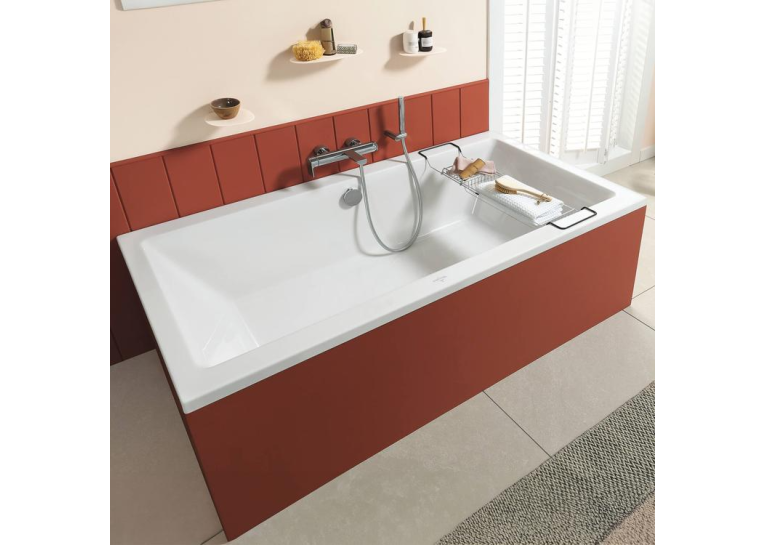 Ванна акрилова прямокутна VILLEROY&BOCH TARGA STYLE 180х80 см UBA180FRA2V-01