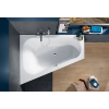 Ванна акрилова асиметрична VILLEROY&BOCH LOOP & FRIENDS 175*135см ліва UBA175LFS9L V-01 (Пошкодження на торцевій частині)