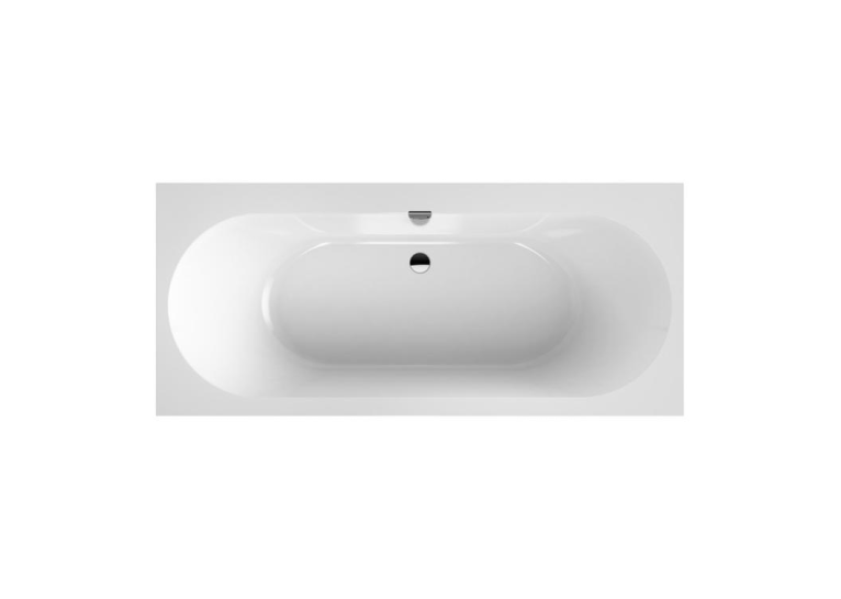 Ванна кварилова VILLEROY & BOCH Oberon 2.0 170x75см White Alpin UBQ170OBR2DV-01+ ніжки