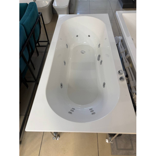 Ванна гідромасажна кварилова прямокутна VILLEROY & BOCH Oberon 170х75 см (UBQ170OBE2V-01Gidro)