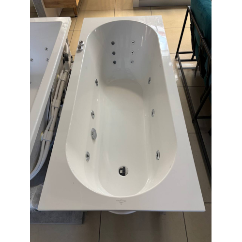 Ванна гідромасажна кварилова прямокутна VILLEROY & BOCH Oberon 170х75 см (UBQ170OBE2V-01Gidro)