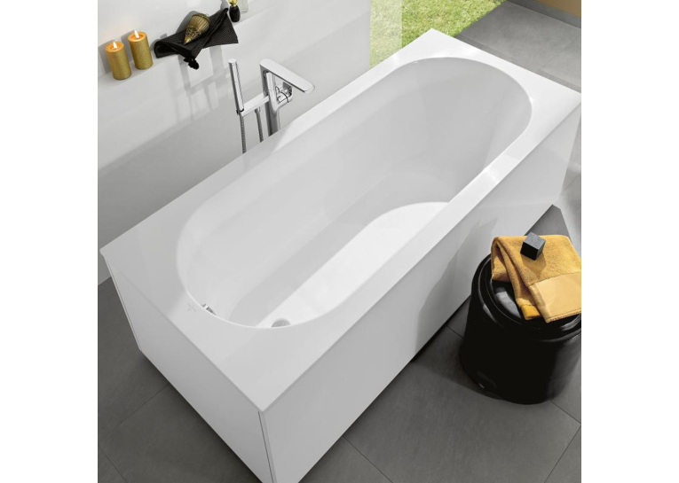 Ванная квариловая прямоугольная VILLEROY & BOCH Oberon 170х70 + ножки uBQ177OBE2V-01