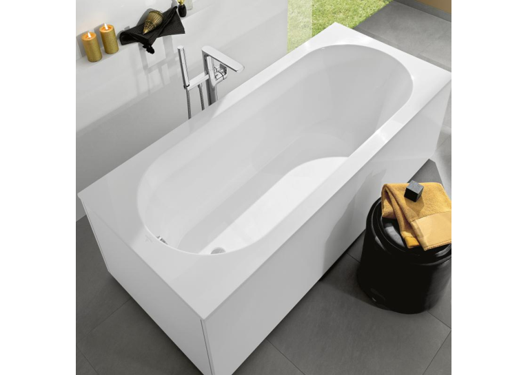 Ванная квариловая прямоугольная VILLEROY & BOCH Oberon 170х70 + ножки uBQ177OBE2V-01