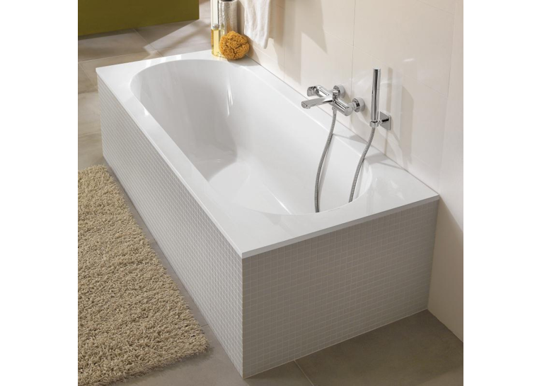 Ванная квариловая прямоугольная VILLEROY & BOCH Oberon 170х70 + ножки uBQ177OBE2V-01