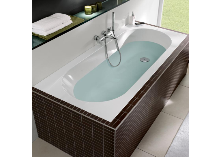 Ванная квариловая прямоугольная VILLEROY & BOCH Oberon 170х70 + ножки uBQ177OBE2V-01