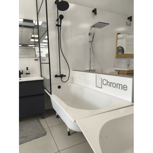Ванная квариловая прямоугольная VILLEROY & BOCH Oberon 180x80см UBQ180OBE2V-01 + ножки U99740000 (выставочный образец)