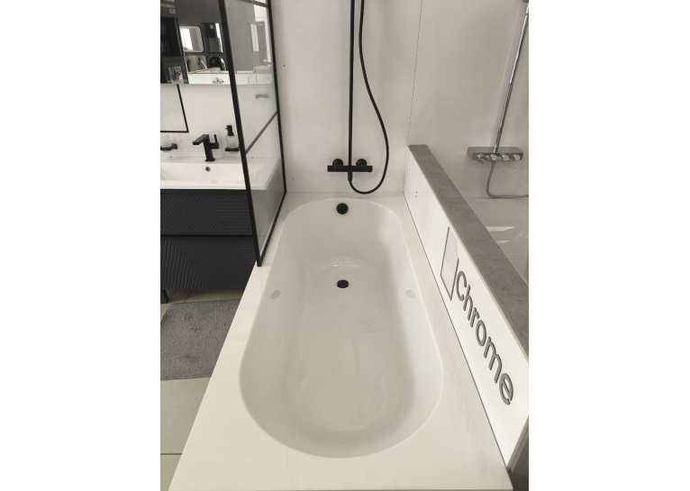 Ванная квариловая прямоугольная VILLEROY & BOCH Oberon 180x80см UBQ180OBE2V-01 + ножки U99740000 (выставочный образец)