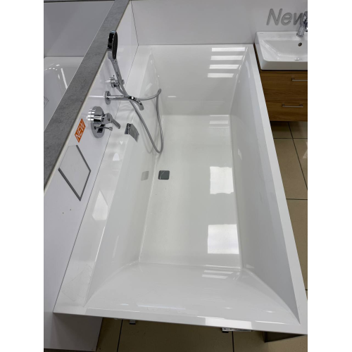 Ванна VILLEROY&BOCH SQUARO EDGE 12 190x90см (ніжки+комплект злив/перелив+каркас+передня панель) UBQ190SQE2DV-01 (виставковий зразок)