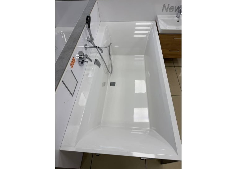 Ванна VILLEROY&BOCH SQUARO EDGE 12 190x90см (ніжки+комплект злив/перелив+каркас+передня панель) UBQ190SQE2DV-01 (виставковий зразок)