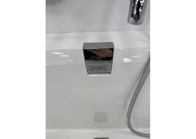 Ванна VILLEROY&BOCH SQUARO EDGE 12 190x90см (ніжки+комплект злив/перелив+каркас+передня панель) UBQ190SQE2DV-01 (виставковий зразок)