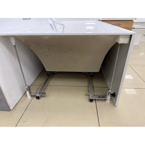 Ванна VILLEROY&BOCH SQUARO EDGE 12 190x90см (ніжки+комплект злив/перелив+каркас+передня панель) UBQ190SQE2DV-01 (виставковий зразок)