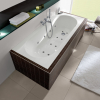 Ванная квариловая прямоугольная VILLEROY & BOCH Oberon 180x80см UBQ180OBE2V-01 + ножки U99740000