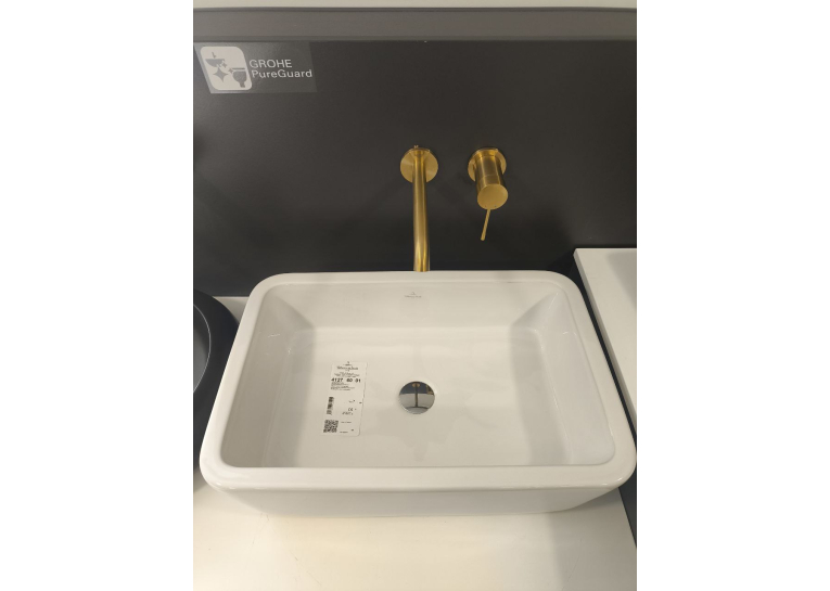 Умивальник на стільницю прямокутний VILLEROY & BOCH ARCHITECTURA 60х40 см (41276001) (Невелике пошкодження)