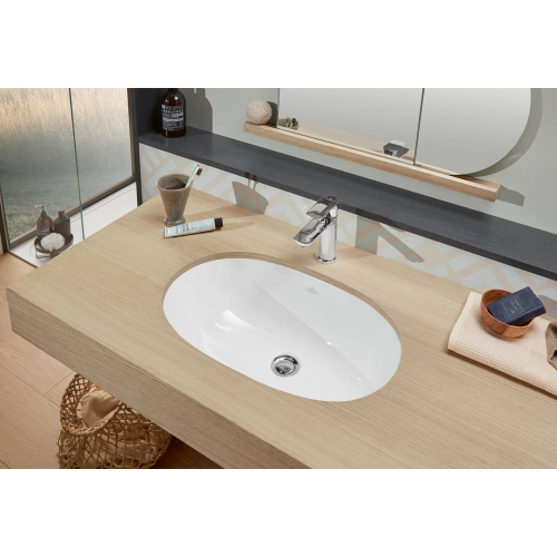 Раковина вбудована під стільницю Villeroy & Boch O.Novo 60х35 см, білий альпійський 41626001