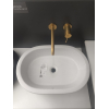 Умивальник овальний врізний в стільницю VILLEROY & BOCH ARCHITECTURA 61.5х41.5 см (41666001) (Сантехнічний недолив)