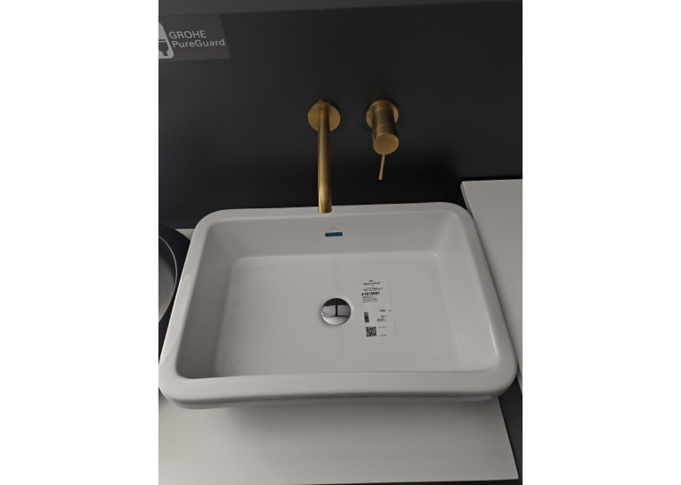 Умивальник врізний в стільницю прямокутний VILLEROY & BOCH ARCHITECTURA 61.5х41.5 см (41676001) (Пошкоджені борти)