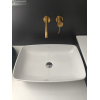 Умивальник на стільницю Villeroy & Boch Artis 58х38 см Titan Ceram (41725801) (Сантехнічний недолив)