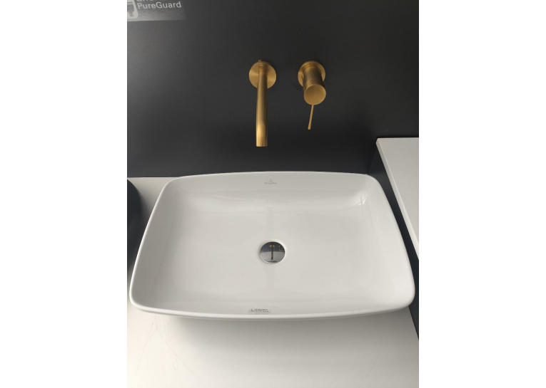 Умивальник на стільницю Villeroy & Boch Artis 58х38 см Titan Ceram (41725801) (Сантехнічний недолив)