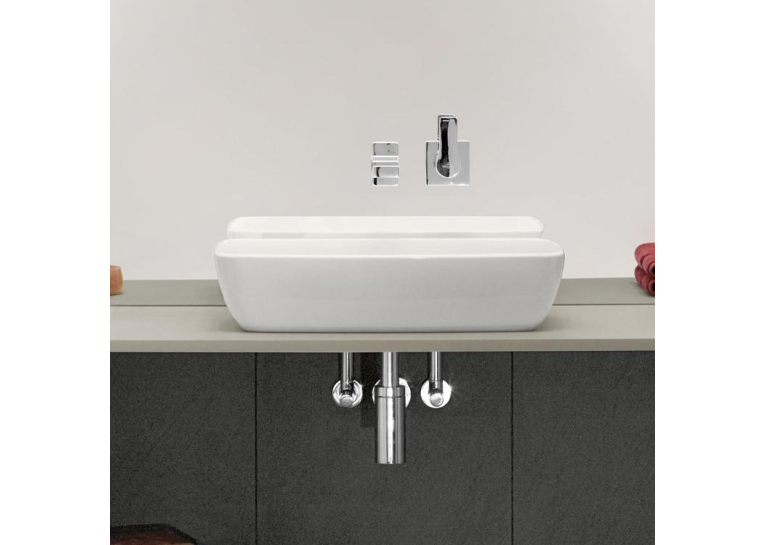 Умивальник на стільницю Villeroy & Boch Artis 58х38 см Titan Ceram (41725801) (Сантехнічний недолив)
