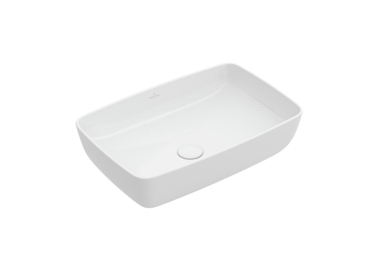 Умивальник на стільницю Villeroy & Boch Artis 58х38 см Titan Ceram (41725801) (Сантехнічний недолив)