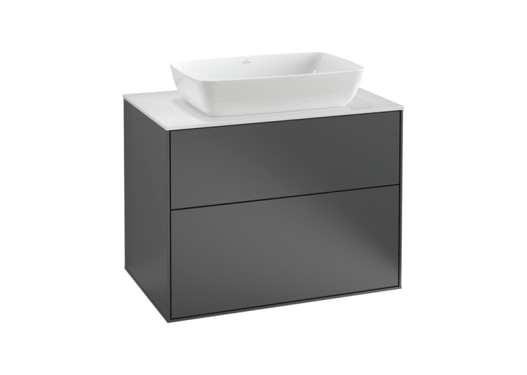 Умивальник на стільницю Villeroy & Boch Artis 58х38 см Titan Ceram (41725801) (Сантехнічний недолив)