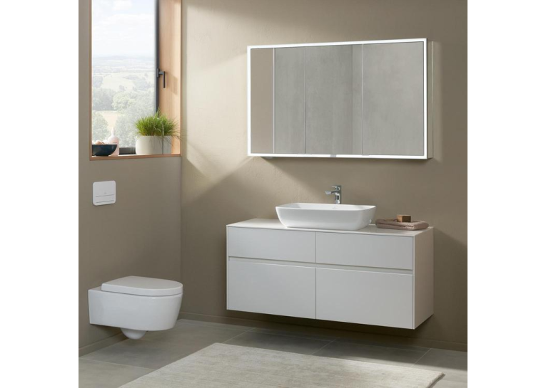Умивальник на стільницю Villeroy & Boch Artis 58х38 см Titan Ceram (41725801) (Сантехнічний недолив)